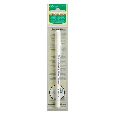 Clover White Ink Fine Marking Pen  #60876